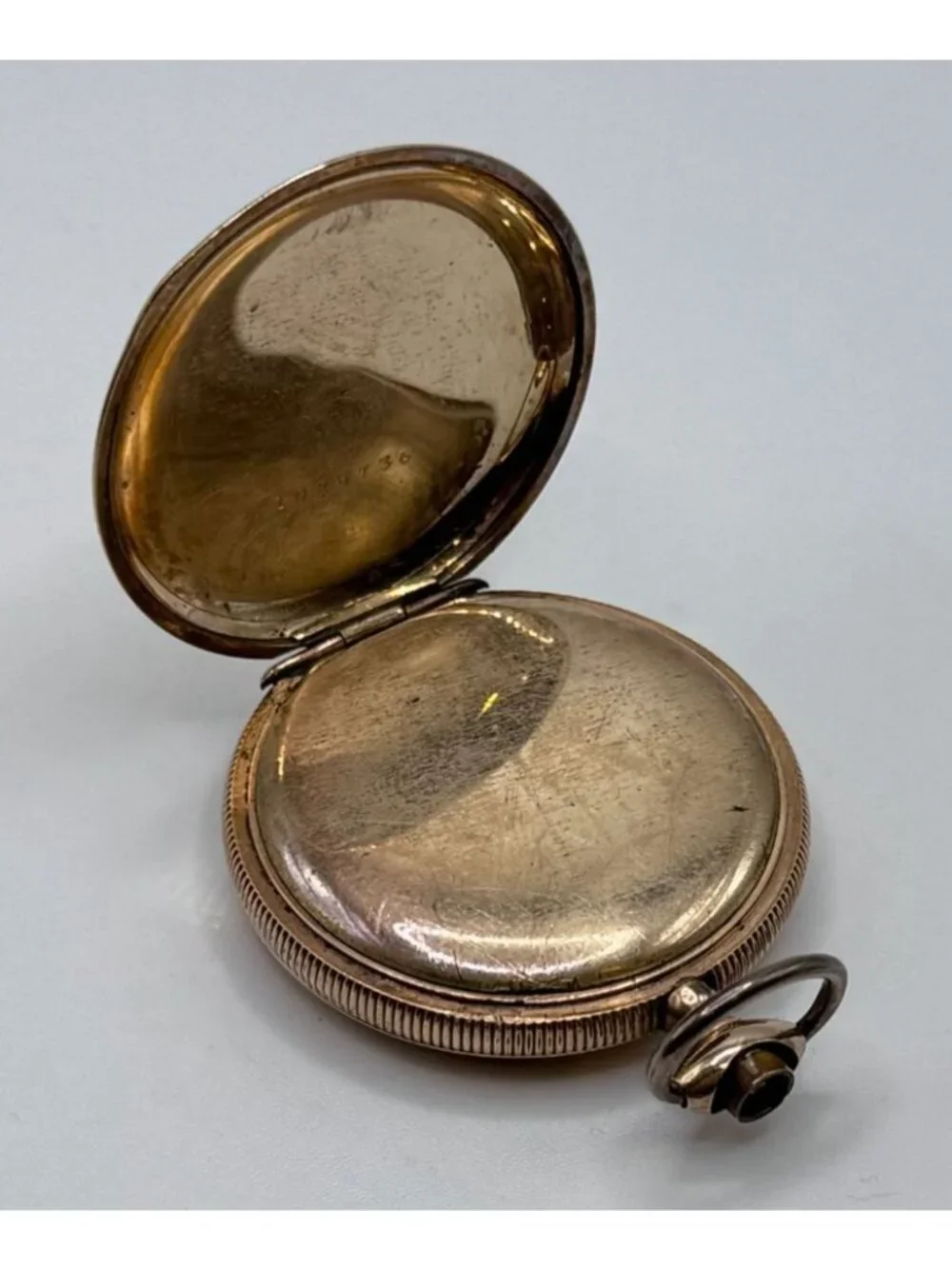 Antique Waltham Pocket Watch Fancy Dial No Crystal Philadelphia Crown Case READ